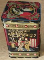 vintage Ceylon theebussen, Asia, oversluitdeksels volgnr 2, Verzamelen, Ophalen of Verzenden, Gebruikt, Thee