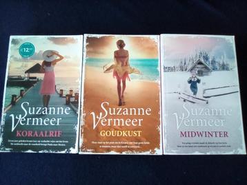 3x Suzanne Vermeer - Koraalrif - Goudkust - Midwinter beschikbaar voor biedingen