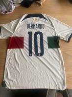 Portugal uitshirt 2022/2023 met Bernardo Silva 10 (maat L), Maat L, Ophalen of Verzenden, Zo goed als nieuw, Shirt