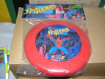 Spiderman frisbee nieuw in verpakking beschikbaar voor biedingen