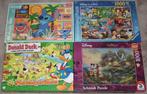 Diverse *** PUZZELS DISNEY *** 4 stuks, Ophalen of Verzenden, 500 t/m 1500 stukjes, Zo goed als nieuw, Legpuzzel
