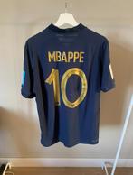 WK 2022 Finale Shirt Mbappe Player Version, Kleding | Heren, Ophalen of Verzenden, Zo goed als nieuw, Maat 48/50 (M), Blauw