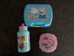 Peppa Big lunchset voor onderweg, Ophalen of Verzenden, Nieuw