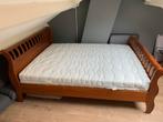 Bed, Huis en Inrichting, Slaapkamer | Bedden, Ophalen, Tweepersoons, 140 cm, Zo goed als nieuw