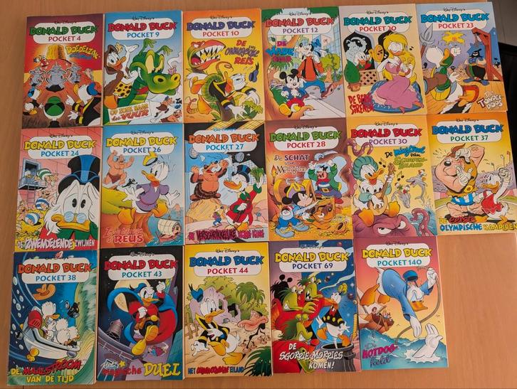 Donald Duck pockets - 17 stuks, Boeken, Strips | Comics, Gelezen, Meerdere comics, Europa, Ophalen of Verzenden