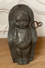 Brocante oude chocolademal / chocoladevorm Baby, Antiek en Kunst, Curiosa en Brocante, Ophalen of Verzenden
