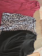 Zwangerschapskleding: 3 Shirts . 2 legging, Ophalen, Zo goed als nieuw, Maat 46/48 (XL) of groter, Lange mouw