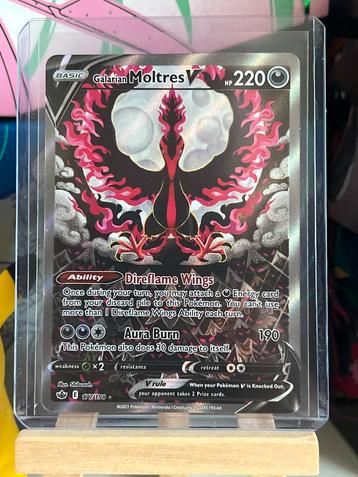 Galarian Moltres V - Chilling Reign 177/198 beschikbaar voor biedingen