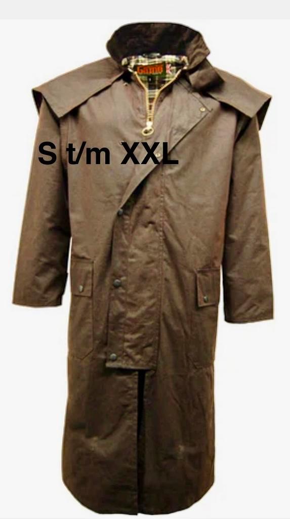 Lange waxjas en basic waxjas winterjas nieuw, Kleding | Heren, Jassen | Winter, Nieuw, Overige maten, Overige kleuren, Ophalen of Verzenden