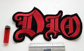  	 Dio vrij  mooie shaped logo backpatch bp72=== 17 x 33.5 c beschikbaar voor biedingen
