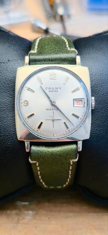 Vintage Cauny Master Swiss Horloge - Jaren '60/'70 beschikbaar voor biedingen