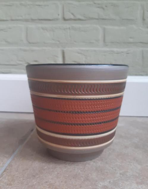Gratis  Vintage  Bloempot, Huis en Inrichting, Kamerplanten, Overige soorten, Minder dan 100 cm, Ophalen