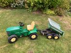 John Deere traptrekker met kiepbak Rolly Toys 96465, Kinderen en Baby's, Speelgoed | Buiten | Voertuigen en Loopfietsen, Ophalen