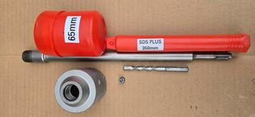 Dozenboor 65mm + SDS-Plus
 beschikbaar voor biedingen
