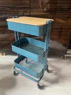 Ikea Raskog trolley met blad, Huis en Inrichting, Woonaccessoires | Etagères, Ophalen, Zo goed als nieuw