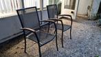 Tuinstoelen set van 2, Ophalen, Gebruikt, Twee, Zwart
