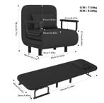 Comfortabel stoelbed in uitstekende staat, Ophalen of Verzenden, Zo goed als nieuw, Metaal, 75 tot 100 cm