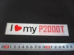 sticker EHV PHILIPS  I LOVE MY P2000T  Computer, Ophalen, Zo goed als nieuw, Sticker