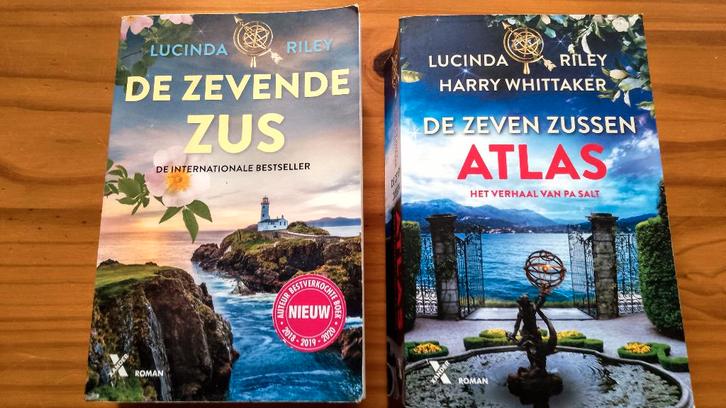Lucinda Riley De zeven zussen, deel 7 en 8, Boeken, Romans, Zo goed als nieuw, Ophalen of Verzenden