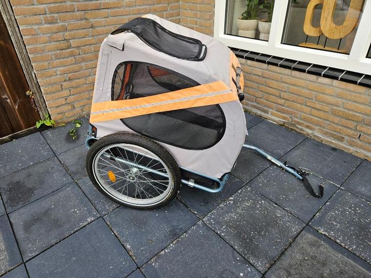 Te koop hondenkar fiets, Fietsen en Brommers, Fietsaccessoires | Aanhangers en Karren, Gebruikt, Hondenkar, Ophalen
