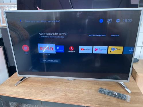 Philips43”4K UHD Ambilight/nieuw mainboard/afstandsbediening, Audio, Tv en Foto, Televisies, Zo goed als nieuw, 100 cm of meer