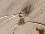 Swarovski ketting en armband, Ophalen of Verzenden, Zo goed als nieuw, Goud