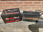 Jarocells lithium accu + Oplader, Watersport en Boten, Ophalen of Verzenden, Gebruikt, Overige typen