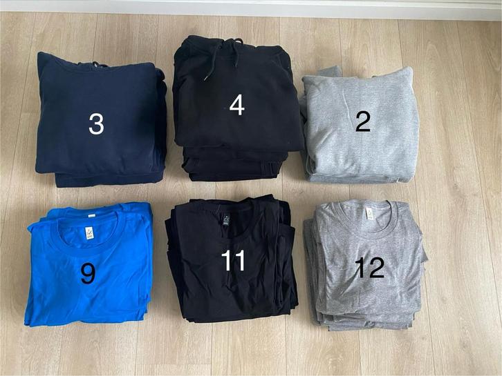 Basic truien & t-shirts - diverse maten, Kleding | Heren, Overige Herenkleding, Nieuw, Ophalen