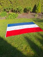 Grote Nederlandse vlag met donkerblauwe kleur 225x150 cm, Diversen, Ophalen of Verzenden, Zo goed als nieuw