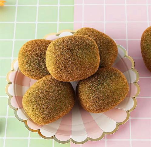 6 Kunst Kiwi’s / Fruit Nep Sier Kunstkiwi Voedsel, Huis en Inrichting, Woonaccessoires | Overige, Nieuw, Verzenden