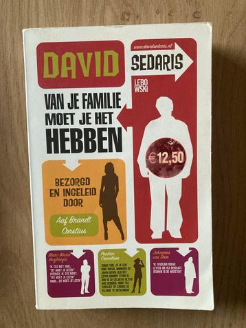 David Sedaris - Van je familie moet je het hebben beschikbaar voor biedingen