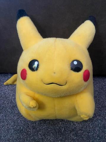 Pokemon pikachu vintage knuffel groot hasbro 1999 beschikbaar voor biedingen