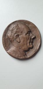 bronzen penning Dr. H.J.van Doorne, Antiek en Kunst, Brons, Ophalen