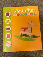 Baby /peuter boek woorden kijk en leer, Boeken, Kinderboeken | Baby's en Peuters, Ophalen of Verzenden, Zo goed als nieuw