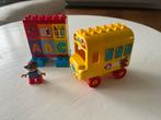 Duplo ABC schoolbus, Kinderen en Baby's, Speelgoed | Duplo en Lego, Complete set, Duplo, Ophalen of Verzenden, Zo goed als nieuw