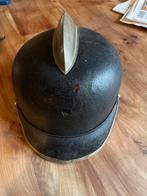 Oude Brandweerhelm - Decoratie, Antiek en Kunst, Ophalen of Verzenden