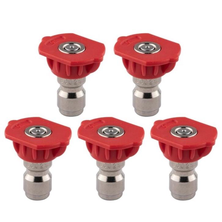 Nozzle spray 0 kleur rood sproeier softwash, Tuin en Terras, Hogedrukreinigers, Nieuw, Elektrisch, Ophalen of Verzenden