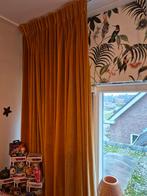 Velours gordijnen, zware kwaliteit, dubbele plooi, Huis en Inrichting, Stoffering | Gordijnen en Lamellen, Ophalen of Verzenden