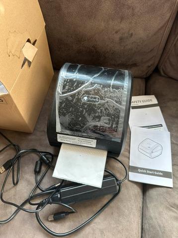 Nieuwe labelprinter beschikbaar voor biedingen