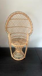 Pauwenstoel voor poppen – vintage look, ., Ophalen of Verzenden, Zo goed als nieuw, .
