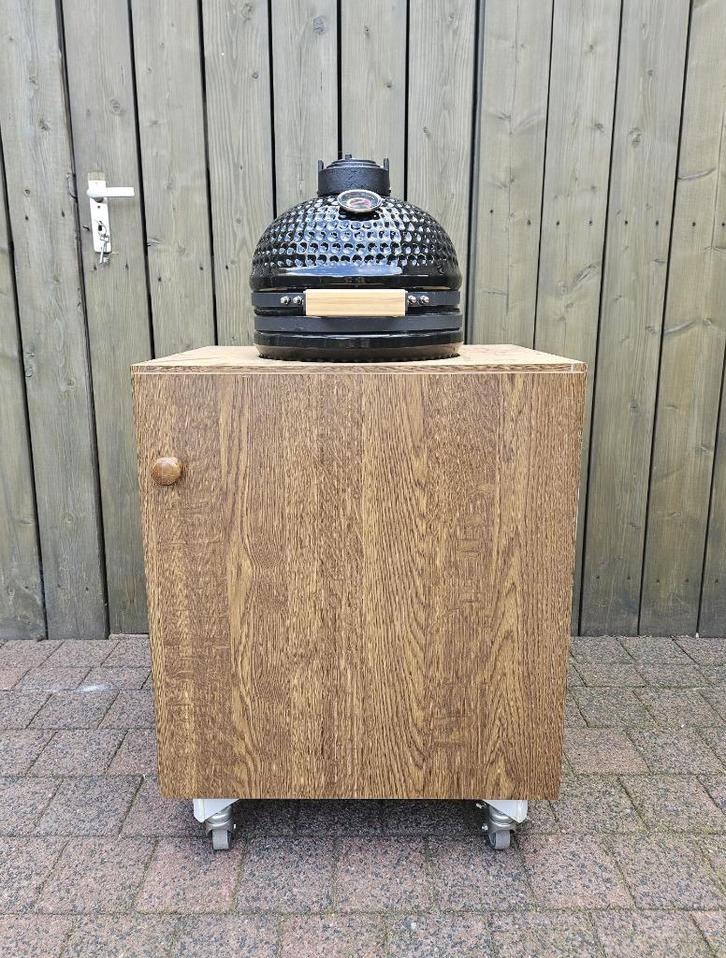 Verrijdbare ombouw mini kamado, Tuin en Terras, Barbecue-accessoires, Gebruikt, Ophalen of Verzenden