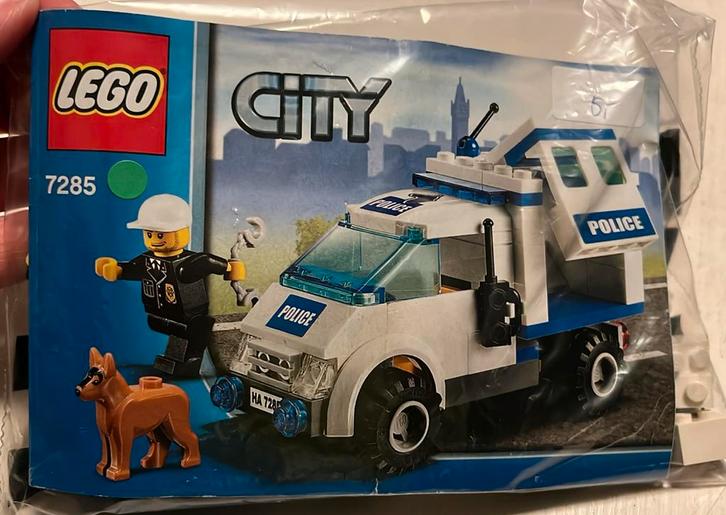 Lego City 7285 Politiehondpatrouille, Kinderen en Baby's, Speelgoed | Duplo en Lego, Zo goed als nieuw, Lego, Complete set, Ophalen of Verzenden