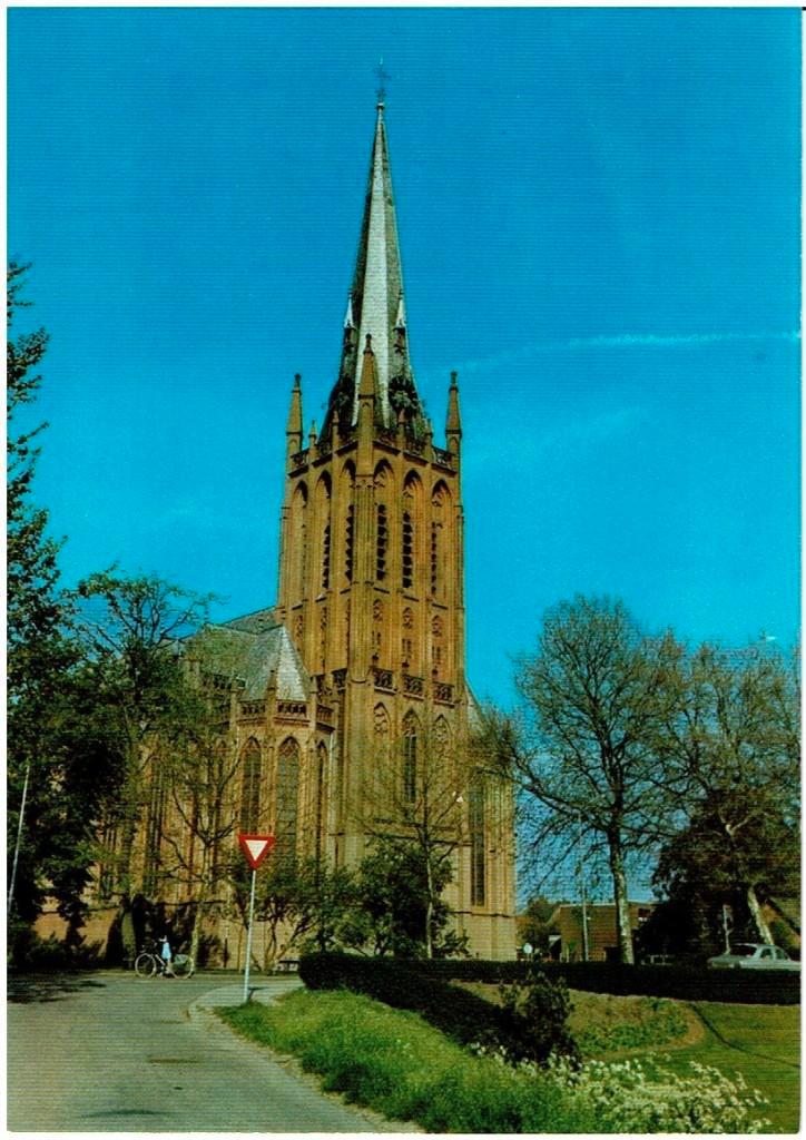 Ansichtkaart IJsselstein, R.K. Kerk, Nicolaas Basiliek, Verzamelen, Ansichtkaarten | Nederland, Ongelopen, Utrecht, 1980 tot heden