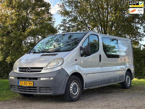 Opel Vivaro 1.9 DTI L2H1 DC |Dubbele Cabine|, Auto's, Bestelauto's, Bedrijf, Te koop, ABS, Airbags, Centrale vergrendeling, Metallic lak