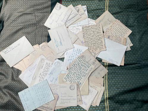 Grote partij WO2 feldpost Ostfront, Stalag & meer., Verzamelen, Militaria | Tweede Wereldoorlog, Landmacht, Overige typen, Duitsland