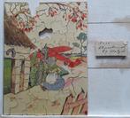 Oude Mulder puzzel van hout. Juffrouw Spits., Ophalen of Verzenden, Minder dan 500 stukjes, Gebruikt, Legpuzzel
