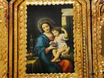 Triptiek drieluik icoon De Madonna druiventros P. Mignard, Antiek en Kunst, Ophalen of Verzenden