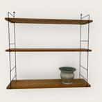 Vintage wandsysteem 60S WHB Duitsland /Nisse String, Huis en Inrichting, Met plank(en), Ophalen of Verzenden, Minder dan 100 cm