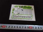 sticker strip varken stalmeester lage mierde roosters *, Ophalen, Zo goed als nieuw, Bedrijf of Vereniging