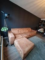Bankstel met Hokker - 285cm breed, Ophalen, Gebruikt